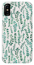 Load image into Gallery viewer, Eucalyptus Watercolor Pattern - Phone Case
