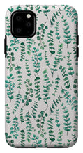 Load image into Gallery viewer, Eucalyptus Watercolor Pattern - Phone Case