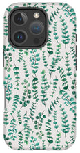Load image into Gallery viewer, Eucalyptus Watercolor Pattern - Phone Case