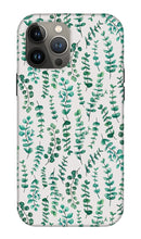 Load image into Gallery viewer, Eucalyptus Watercolor Pattern - Phone Case
