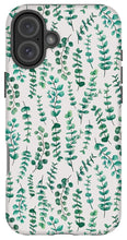 Load image into Gallery viewer, Eucalyptus Watercolor Pattern - Phone Case