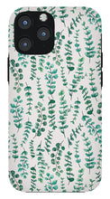 Load image into Gallery viewer, Eucalyptus Watercolor Pattern - Phone Case