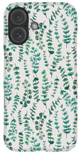 Load image into Gallery viewer, Eucalyptus Watercolor Pattern - Phone Case