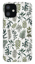 Load image into Gallery viewer, Fern Watercolor Pattern - Phone Case
