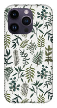 Load image into Gallery viewer, Fern Watercolor Pattern - Phone Case