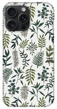 Load image into Gallery viewer, Fern Watercolor Pattern - Phone Case