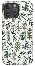 Load image into Gallery viewer, Fern Watercolor Pattern - Phone Case