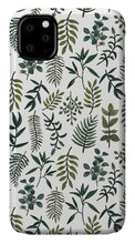 Load image into Gallery viewer, Fern Watercolor Pattern - Phone Case