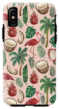 Load image into Gallery viewer, Flamingo Coconut Pattern - Phone Case