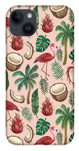 Load image into Gallery viewer, Flamingo Coconut Pattern - Phone Case