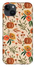 Load image into Gallery viewer, Floral Fall Pumpkin Pattern - Phone Case