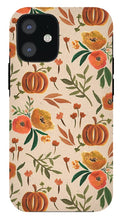Load image into Gallery viewer, Floral Fall Pumpkin Pattern - Phone Case