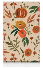 Load image into Gallery viewer, Floral Fall Pumpkin Pattern - Yoga Mat