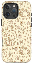 Load image into Gallery viewer, Floral Ink Pumpkin Pattern - Phone Case