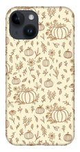 Load image into Gallery viewer, Floral Ink Pumpkin Pattern - Phone Case