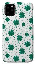 Load image into Gallery viewer, Four Leaf Clover St. Patrick's Day Pattern - Phone Case
