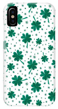 Load image into Gallery viewer, Four Leaf Clover St. Patrick's Day Pattern - Phone Case