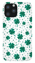 Load image into Gallery viewer, Four Leaf Clover St. Patrick's Day Pattern - Phone Case