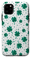 Load image into Gallery viewer, Four Leaf Clover St. Patrick's Day Pattern - Phone Case