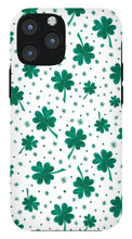 Load image into Gallery viewer, Four Leaf Clover St. Patrick's Day Pattern - Phone Case