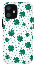 Load image into Gallery viewer, Four Leaf Clover St. Patrick's Day Pattern - Phone Case