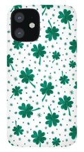 Load image into Gallery viewer, Four Leaf Clover St. Patrick's Day Pattern - Phone Case