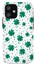 Load image into Gallery viewer, Four Leaf Clover St. Patrick's Day Pattern - Phone Case