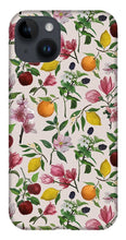 Load image into Gallery viewer, Fruit and Flower Blossoms Pattern - Phone Case