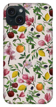 Load image into Gallery viewer, Fruit and Flower Blossoms Pattern - Phone Case