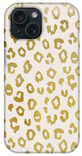 Load image into Gallery viewer, Gold Leopard Print - Phone Case