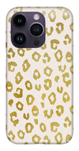Load image into Gallery viewer, Gold Leopard Print - Phone Case