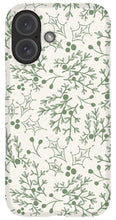 Load image into Gallery viewer, Green Christmas Branch - Phone Case