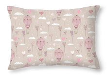 Load image into Gallery viewer, Hot Air Balloon Pattern - Throw Pillow