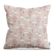 Load image into Gallery viewer, Hot Air Balloon Pattern - Throw Pillow