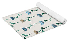 Load image into Gallery viewer, Colorful Ink Flower Pattern - Yoga Mat