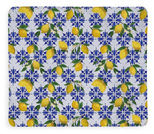 Load image into Gallery viewer, Lemon Tile Pattern - Blanket