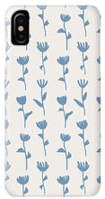 Load image into Gallery viewer, Light Blue Flower Pattern - Phone Case