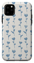 Load image into Gallery viewer, Light Blue Flower Pattern - Phone Case