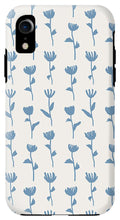 Load image into Gallery viewer, Light Blue Flower Pattern - Phone Case