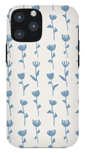 Load image into Gallery viewer, Light Blue Flower Pattern - Phone Case
