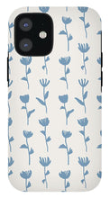 Load image into Gallery viewer, Light Blue Flower Pattern - Phone Case