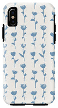 Load image into Gallery viewer, Light Blue Flower Pattern - Phone Case