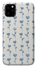 Load image into Gallery viewer, Light Blue Flower Pattern - Phone Case