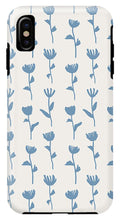 Load image into Gallery viewer, Light Blue Flower Pattern - Phone Case