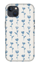Load image into Gallery viewer, Light Blue Flower Pattern - Phone Case