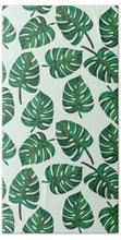 Load image into Gallery viewer, Monstera Watercolor Pattern - Beach Towel