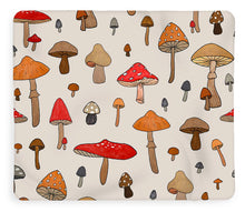 Load image into Gallery viewer, Mushroom Pattern - Blanket