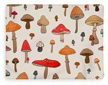 Load image into Gallery viewer, Mushroom Pattern - Blanket