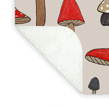 Load image into Gallery viewer, Mushroom Pattern - Blanket