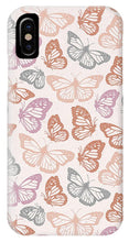 Load image into Gallery viewer, Orange and Pink Butterfly Pattern - Phone Case